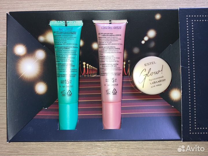 Вв крем хайлайтер корректор Estel визаж лица