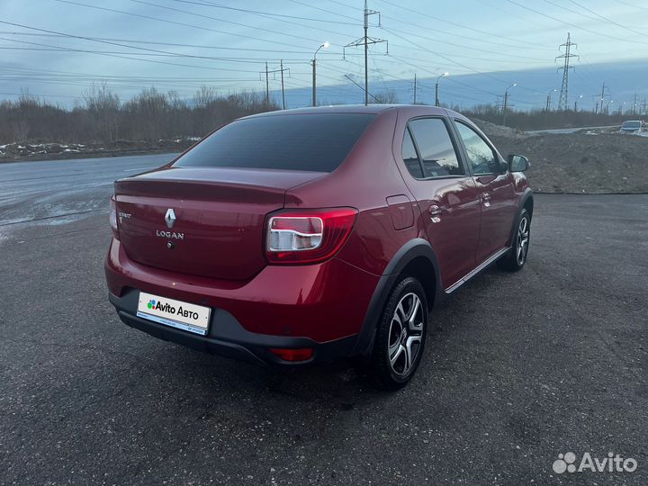 Renault Logan Stepway 1.6 CVT, 2018, 121 000 км
