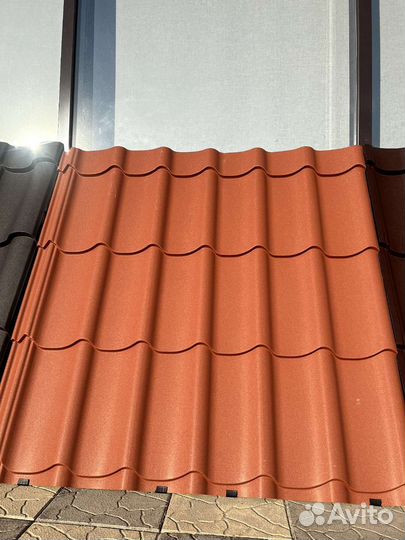 Металлочерепица Монтеррей, Северсталь, (8004)