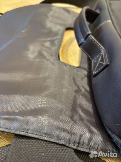 Мужской кожаный портфель Kenneth Cole reaction