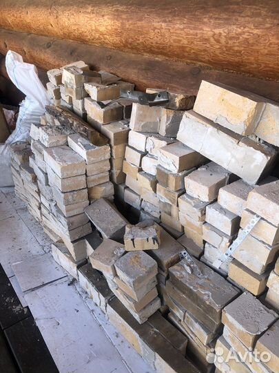 Кирпич огнеупорный бу