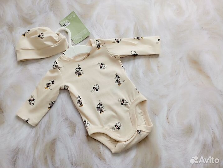 Комплект с боди для девочки hm 50