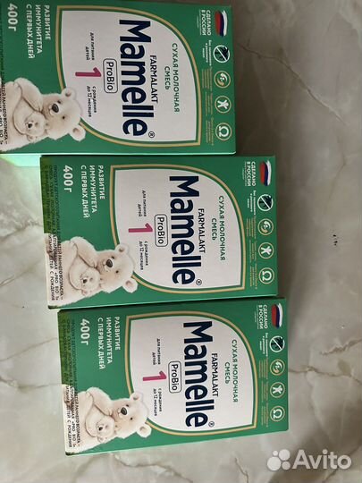 Детская молочная смесь mamelle