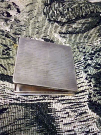 Пудреница СССР серебро 875