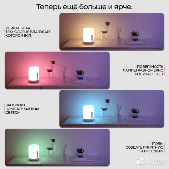 Лампа Xiaomi Mijia Bedside Lamp 2 mjctd02YL