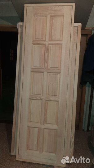 Двери деревянные (сосна),цены и размеры в описании