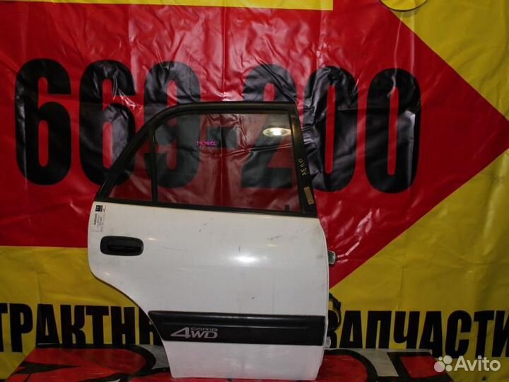 Дверь задняя R Королла/Кариб AE110 95 светл А653