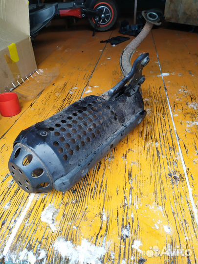 Глушитель honda Дио -34