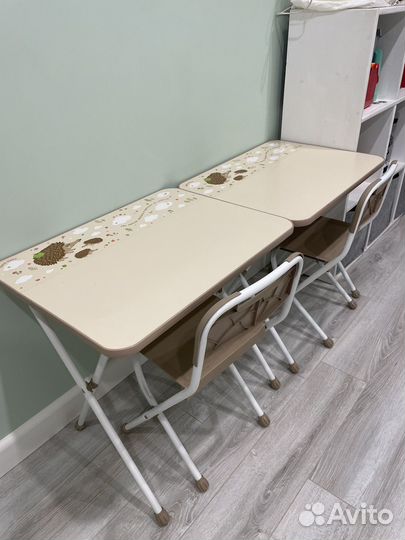 Детский стол и стул