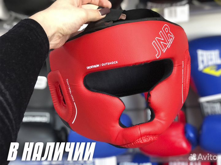 Шлем боксерский детский новый