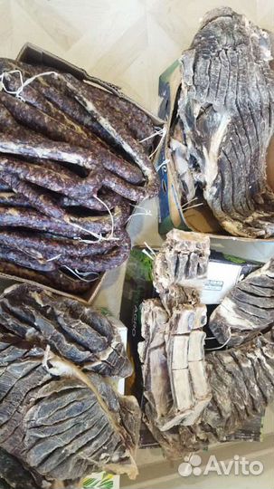 Сушёное мясо и колбаса