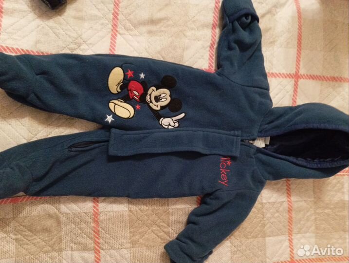 Два комбеза 68,0-3 мес