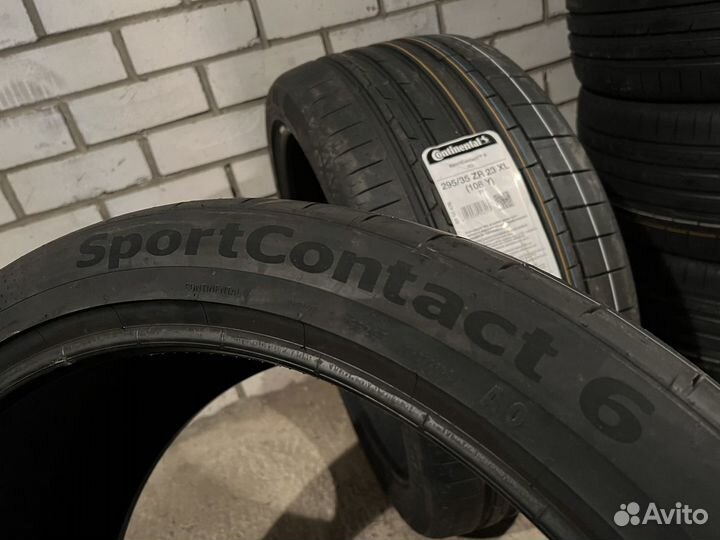 Continental ContiSportContact 6 295/35 R23 и 335/30 R23 108Y