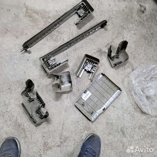 Крышки паласмаски сидений на volvo xc90