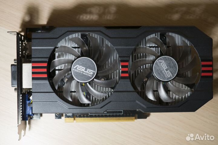 Видеокарта Asus GTX 750 Ti 2GB Почти новая