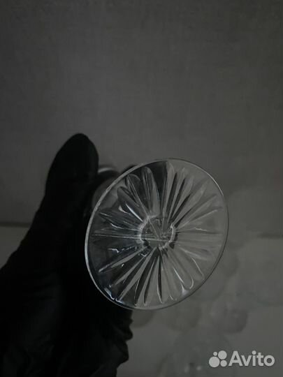 Хрустальные рюмки на ножке СССР