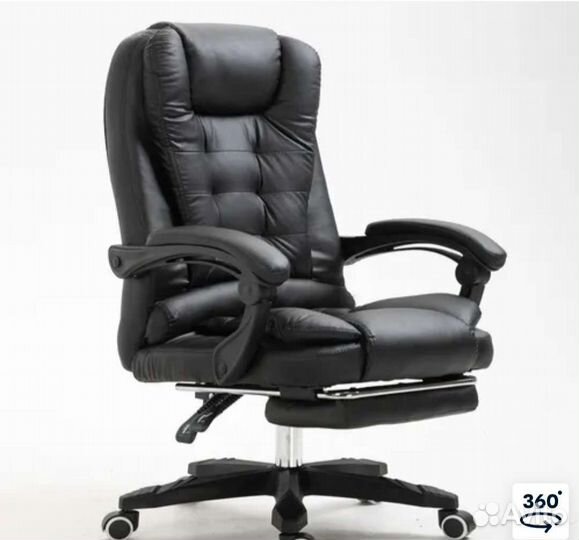 Офисное кожаное кресло