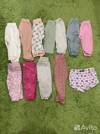 Детские вещи пакетом для девочек 68 74