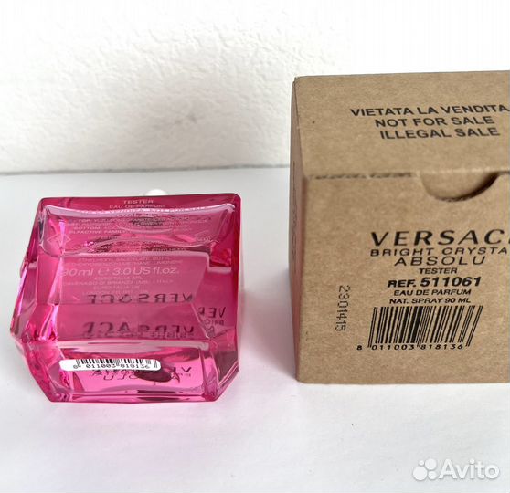 Versace bright crystal absolu Парфюмерная вода