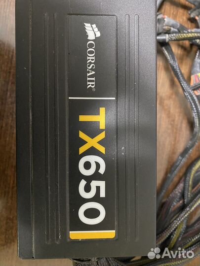 Блок питания Corsair TX650 на запчасти