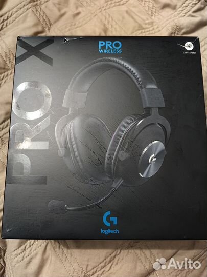 Игровые наушники logitech G Pro X wireless