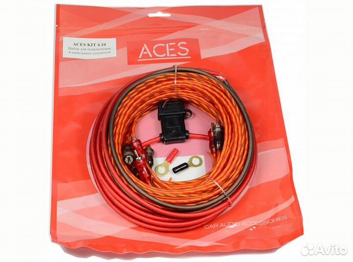 Комплект проводов для усилителя Aces KIT4.10