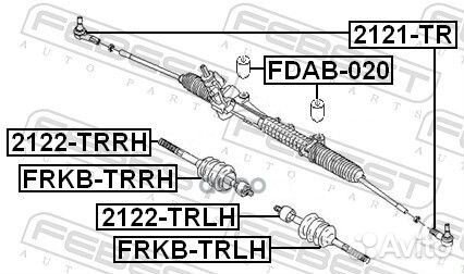 Пыльник рулевой правый ford transit 06-14