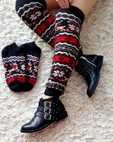 Шерстяные носки