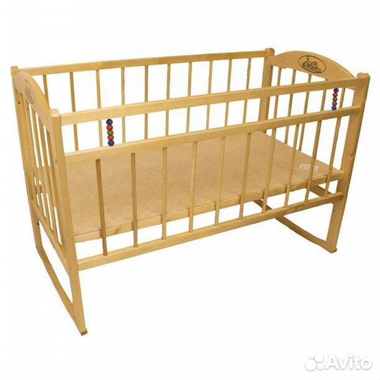 Кроватка заюшка с матрасом