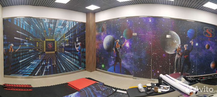 Оклейка витрин