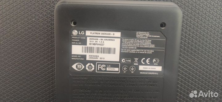 Монитор LG 20EN43 20