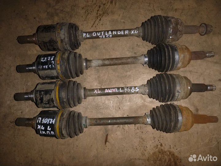 Полуось левая (привод) mitsubishi outlander XL (CW
