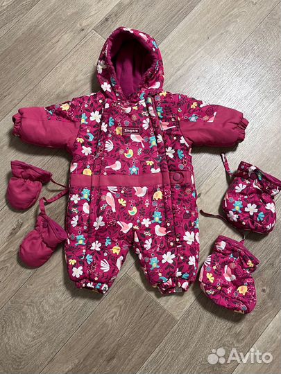 Комбинезон демисезонный для девочки 62-68