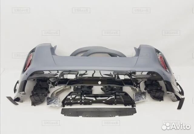 Бампер задний BMW X6M G06