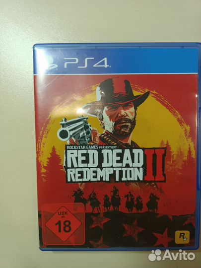 Игра на ps4 Red Dead Redemption 2