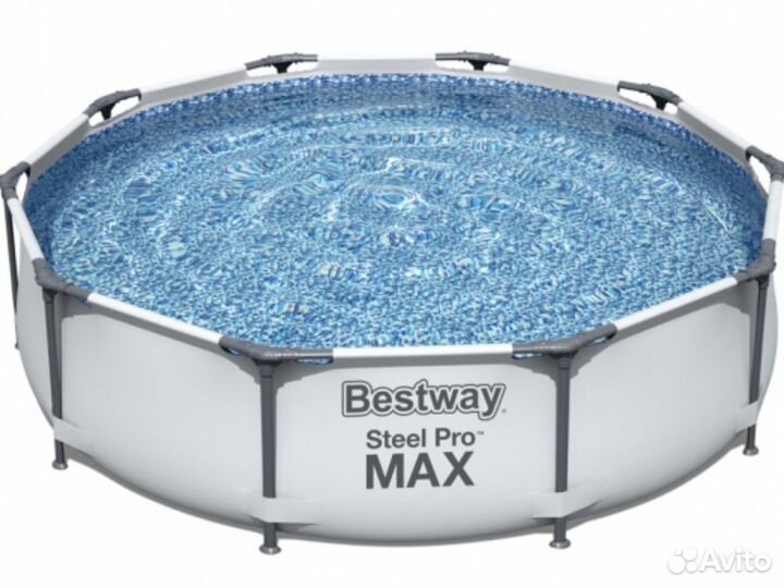 Бассейн каркасный 305х76 см Stell Pro Max Bestway