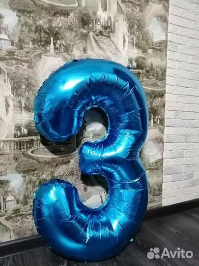 Цифра 3 на день рождения