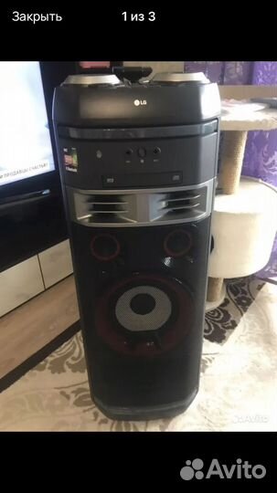 Колонка напольная LG