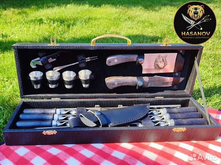 Шашлычный набор кизляр подарочный