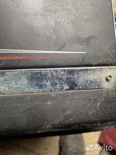 Конденсатор, усилитель, саббуфер