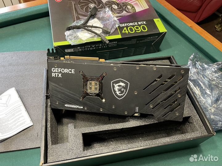 Видеокарта rtx 4090 msi