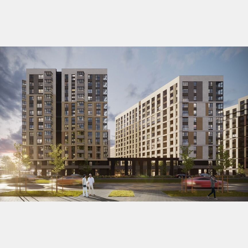 Квартира-студия, 23 м², 14/14 эт.