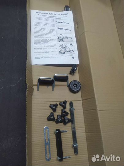 Велокрепление на крышу автомобиля