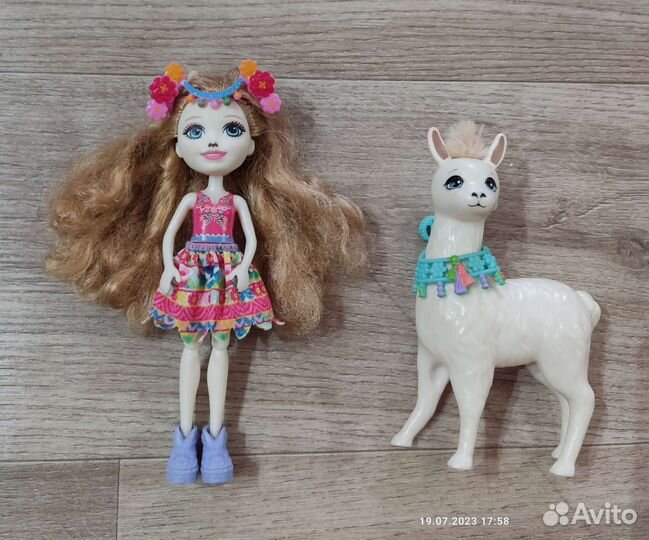 Enchantimals 4 куколки с питомцами