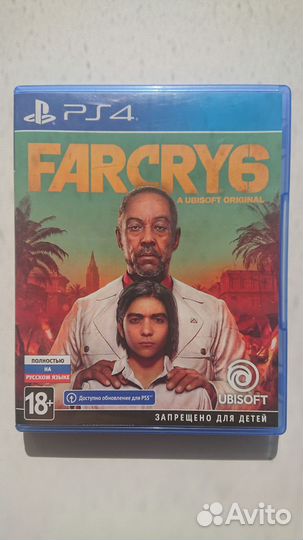 Far Cry 6 ps4 диск полностью на русском