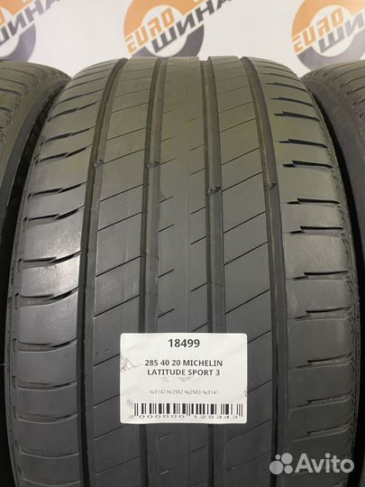 Michelin Latitude Sport 3 285/40 R20