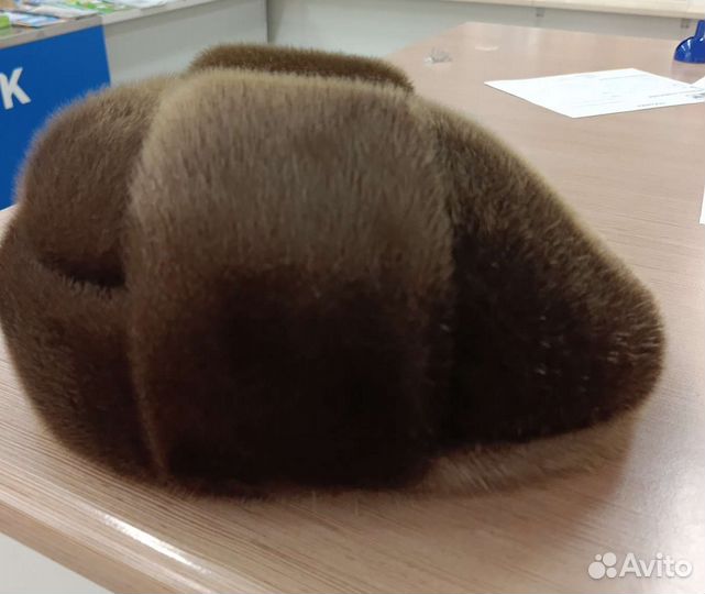 Норковая мужская кепка