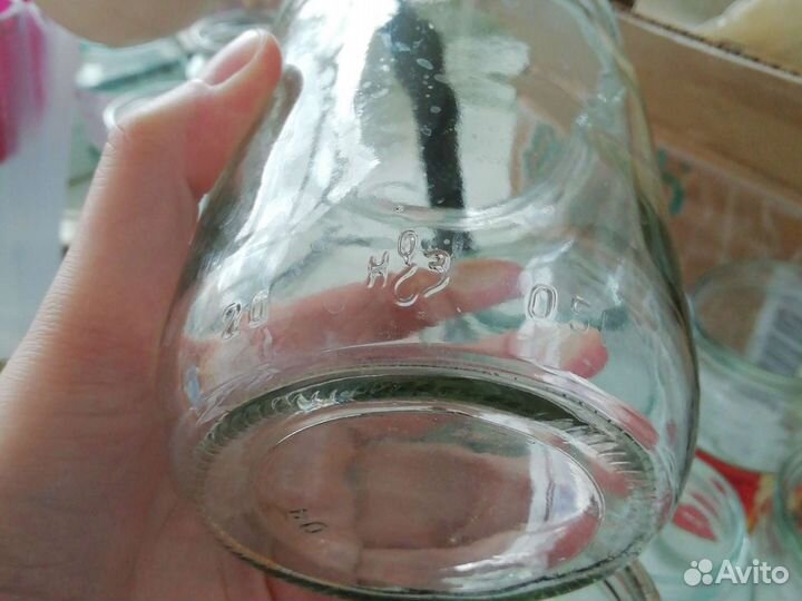 Банки стеклянные 0,75 л, 0,5 литра, 3 литра в отл