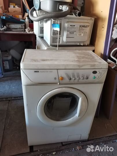 Стиральная машина, микроволновка