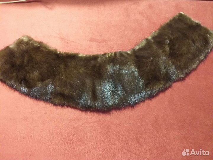 Меховой воротник норка